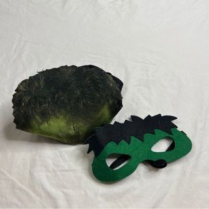 Halloween The Incredible Hulk Mask Costume Superhero And Hair